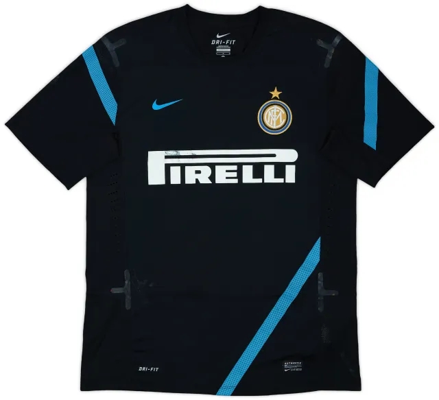 2011-12 Inter Milan Nike Graphic Tee - 9/10 - (XXL)