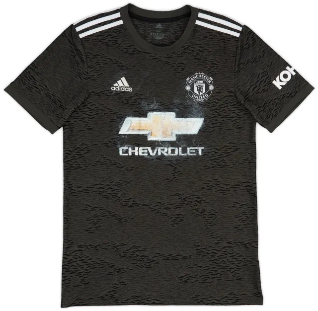 adidas 2020-21 Manchester United Away Shirt - 4/10 - (M)