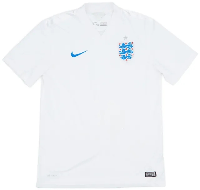 Nike 2014-15 England Home Shirt - 5/10 - (M)