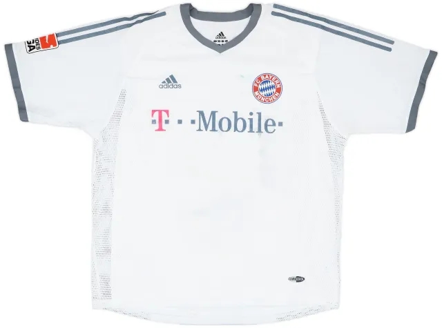 adidas 2002-03 Bayern Munich Match Issue Away Shirt #10