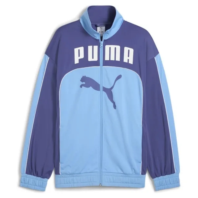 Future.Puma.Archive Relaxed Track Jacket Team Light Blue-Blue Crystal - ['Blue']