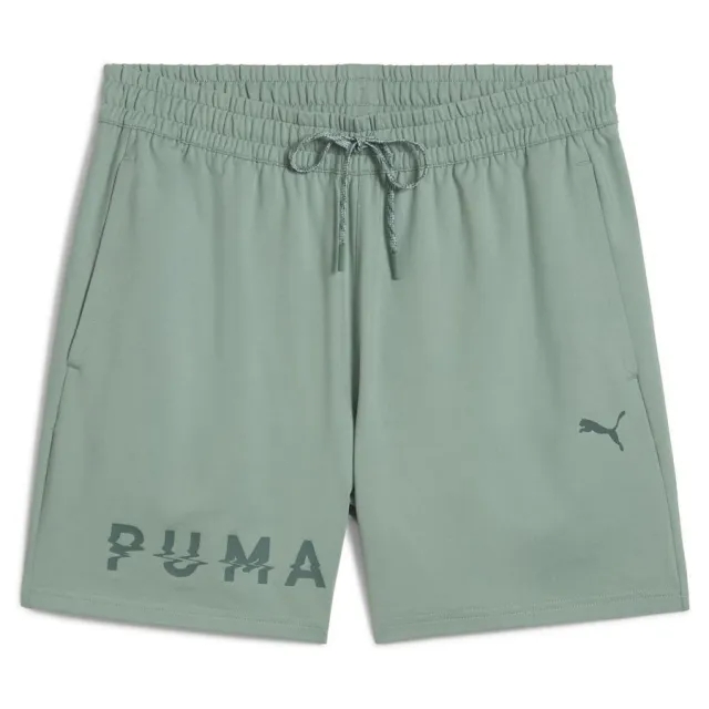 Puma M Cloudspun Branded 5 Short Green Moon - ['Green']