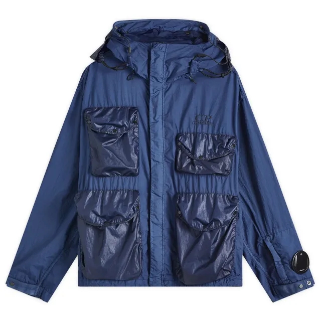 C.P. Company Men's Multi Pocket Goggle Jacket Oceana