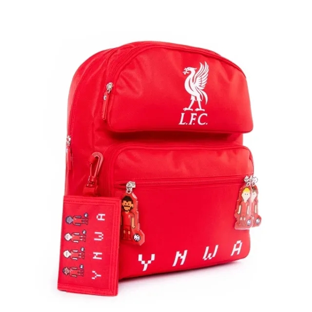 Liverpool FC LFC Pixel Player Backpack & Wallet