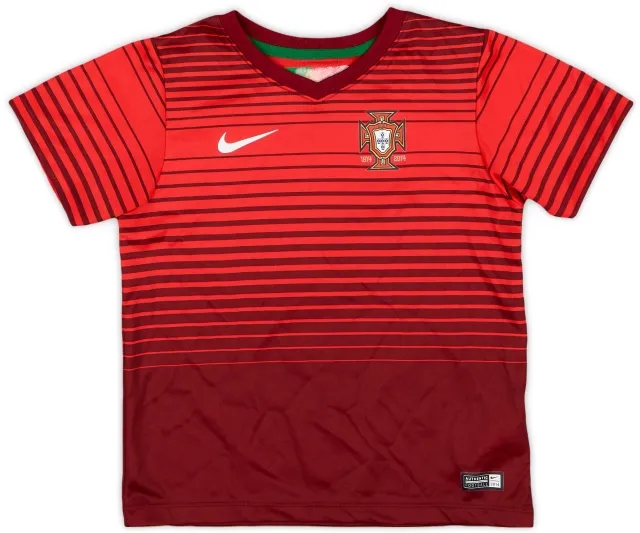 Nike 2014-15 Portugal Home Shirt - 9/10 - (4-5 Years)