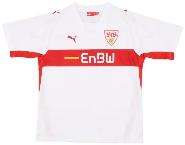 Puma 2007-08 Stuttgart Home Shirt - 9/10 - (XL.Boys)