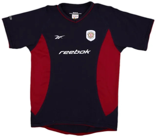 2004-05 Crewe Alexandra Reebok Training Shirt - 9/10 - (L.Boys)