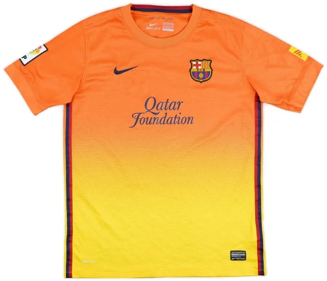 Nike 2012-13 Barcelona Away Shirt - 9/10 - (XL.Boys)