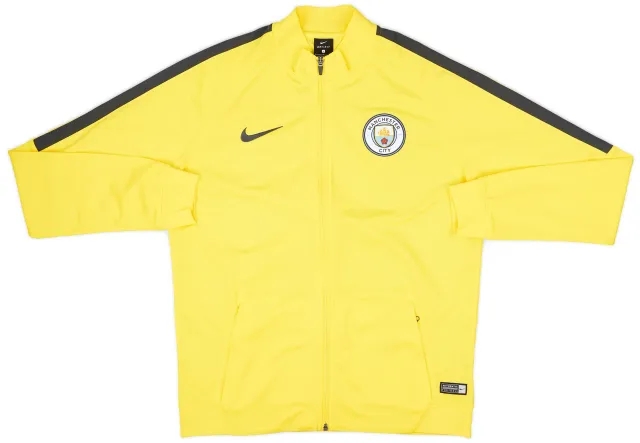 2017-18 Manchester City Nike Track Jacket - 9/10 - (L)