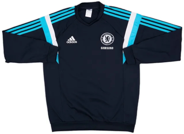 2014-15 Chelsea adidas Sweat Top - 9/10 - (M)