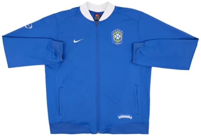 2006-07 Brazil Nike Track Jacket - 9/10 - (XXL)