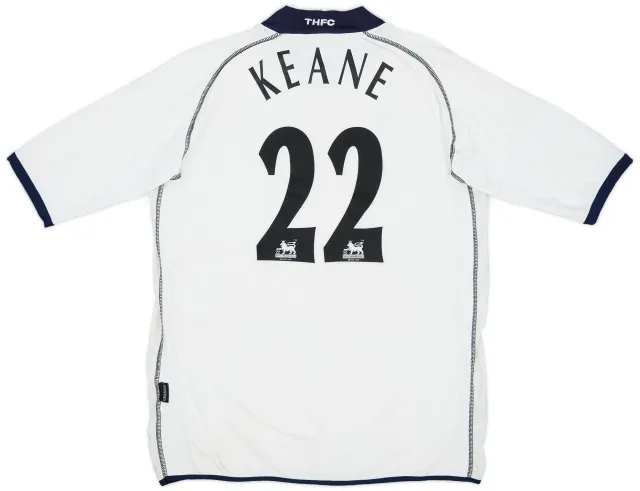 Kappa 2002-04 Tottenham Home Shirt Keane #22 - 5/10 - (XL)