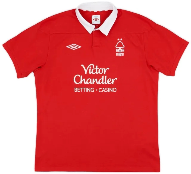 Umbro 2011-12 Nottingham Forest Home Shirt - 9/10 - (L)