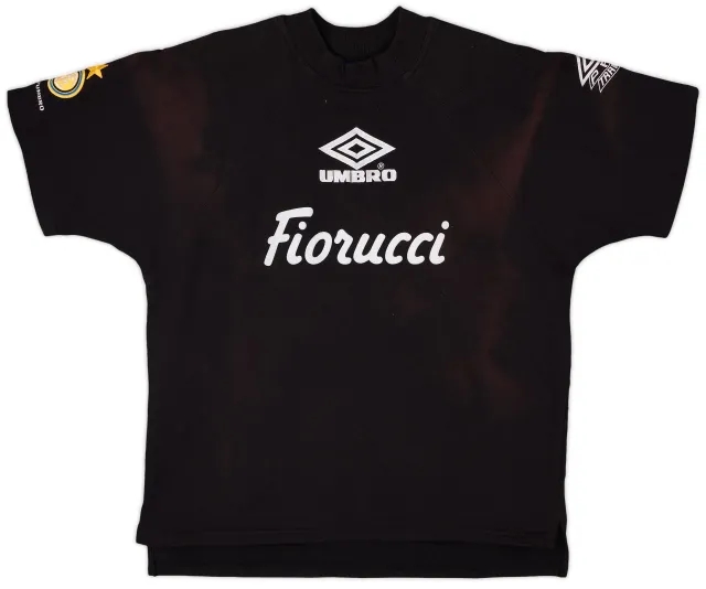 1992-94 Inter Milan Umbro S/S Sweat Top - 5/10 - (XL)