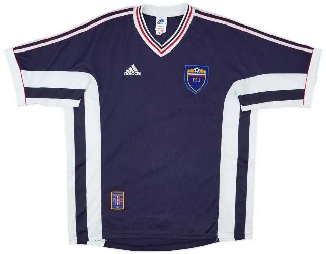 adidas 1998-99 Yugoslavia Home Shirt - 6/10 - (L)