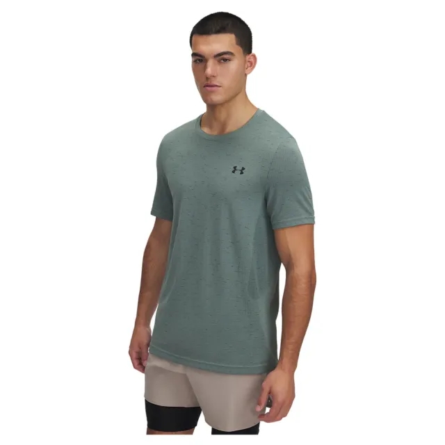 Men's  Under Armour  Vanish Seamless Short Sleeve Silica Green / Black XXL