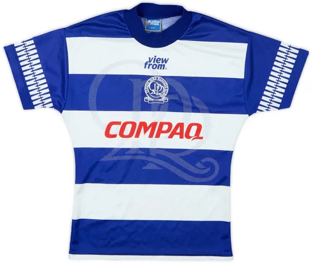 1995-96 QPR Home Shirt - 6/10 - (3-4 Years)