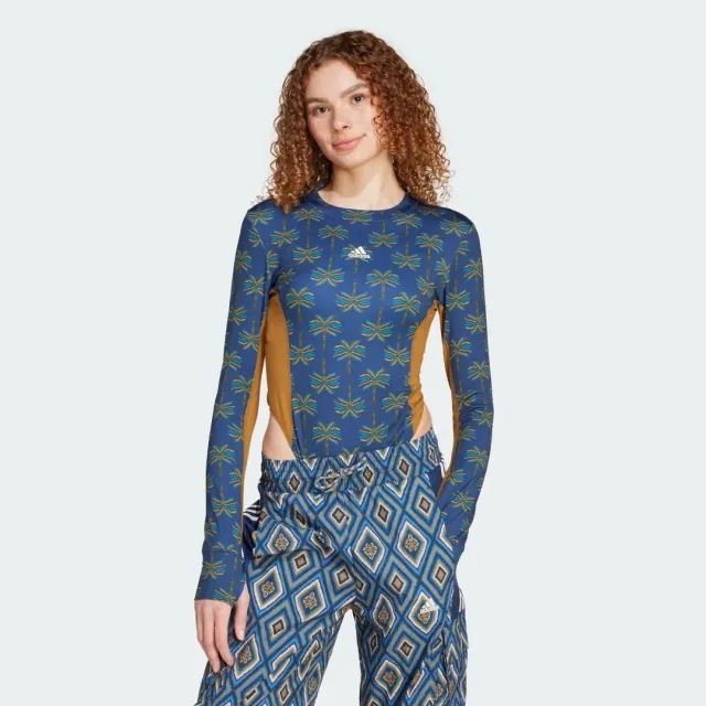 adidas adidas x FARM Rio Body Long Sleeve Leotard