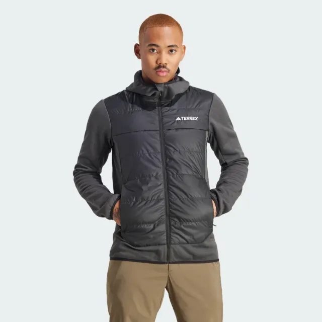 Manchester United x adidas Mens Terrex Hybrid Insulated Jacket Black