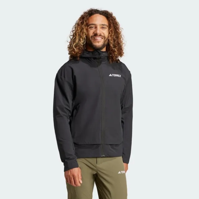 Adidas Terrex Multi Softshell Jacket In Black