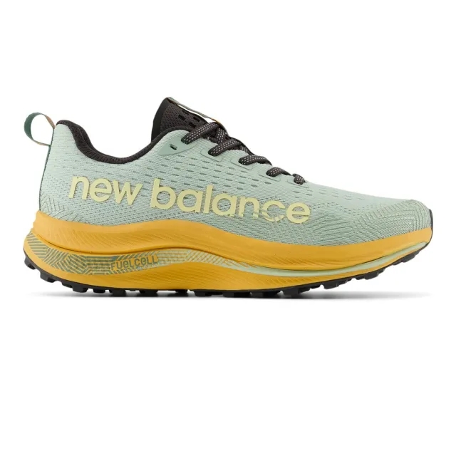 New Balance Women's FuelCell SuperComp Trail in Green/Orange Synthetic