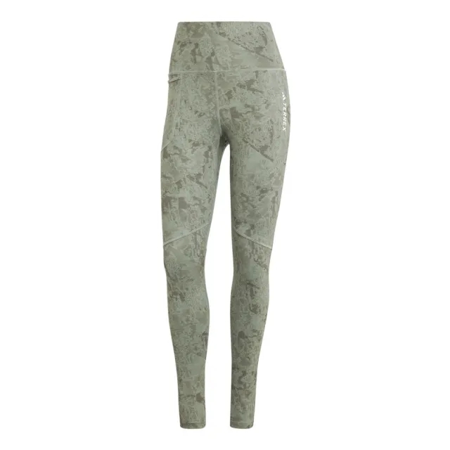 adidas Terrex MT AOP Tight Running Tights Women - Olive