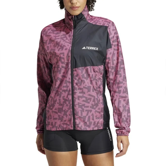 adidas Terrex Trail Wind Running Jacket Women - Violet