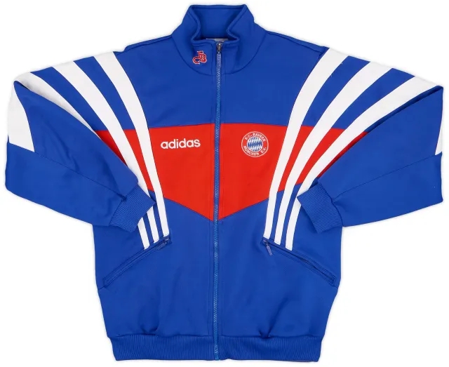 1995-96 Bayern Munich adidas Track Jacket - 9/10 - (XS)