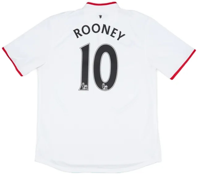 Nike 2012-14 Manchester United Away Shirt Rooney #10 - 8/10 - (XL)