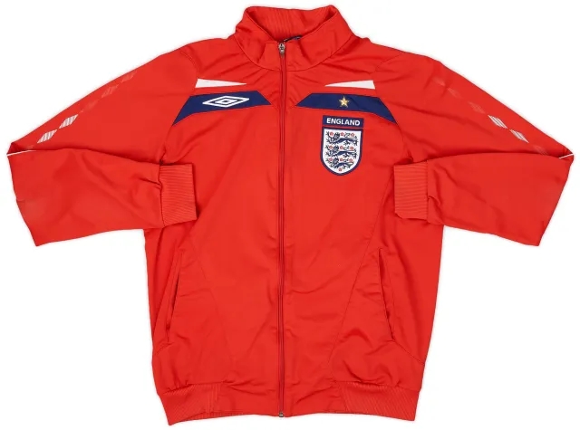 2007-09 England Umbro Track Jacket - 9/10 - (M)