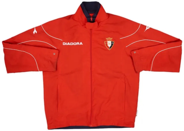 2008-09 Osasuna Diadora Track Jacket - 9/10 - (S)