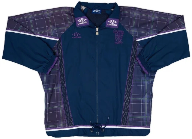 1994-96 Scotland Umbro Track Jacket - 5/10 - (M)