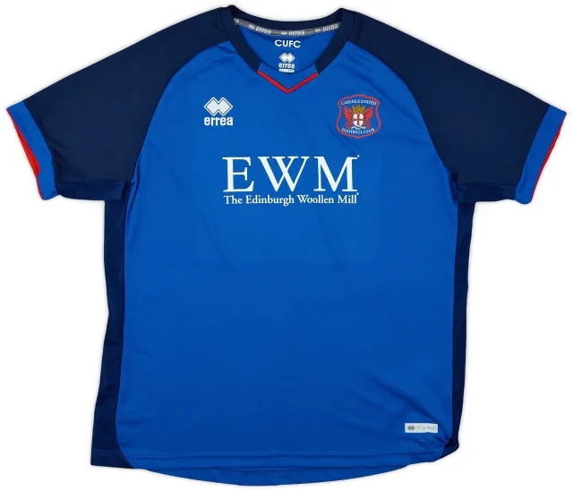 Errea 2020-21 Carlisle United Home Shirt - 9/10 - (XXL)