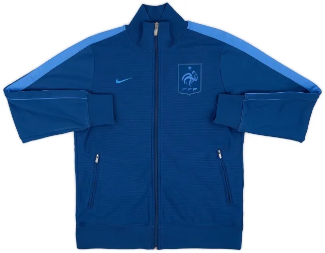 2012-13 France Nike N98 Track Jacket - 8/10 - (L)