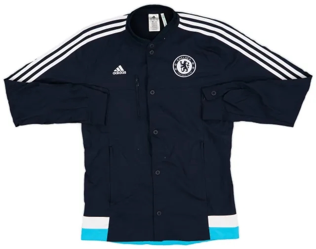 2014-15 Chelsea adidas Button Track Jacket - 9/10 - (S)