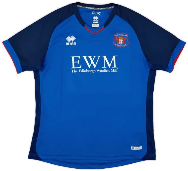 Errea 2020-21 Carlisle United Home Shirt - 9/10 - (XL)