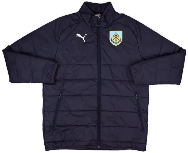 2018-19 Burnley Puma Padded Bench Coat - 9/10 - (M)