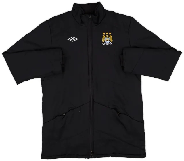 2009-10 Manchester City Umbro Padded Bench Coat - 6/10 - (L)