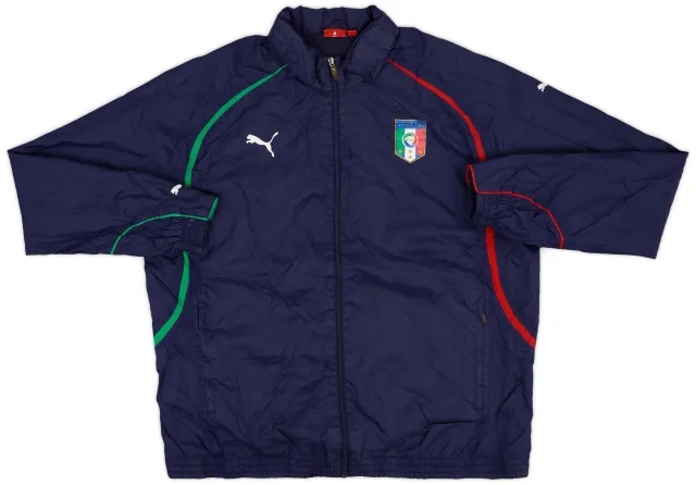 2010-12 Italy Puma Hooded Rain Jacket - 7/10 - (XXL)