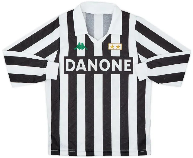 Kappa 1992-94 Juventus Home L/S Shirt - 8/10 - (L.Boys)