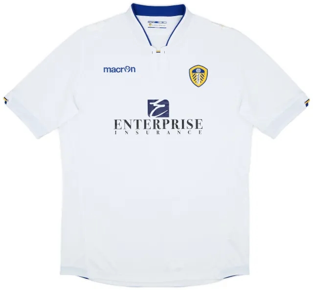 Macron 2014-15 Leeds United Home Shirt - 6/10 - (3XL)
