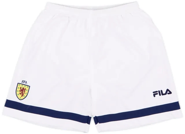 Fila 2002-03 Scotland Home Shorts - 10/10 - (L)