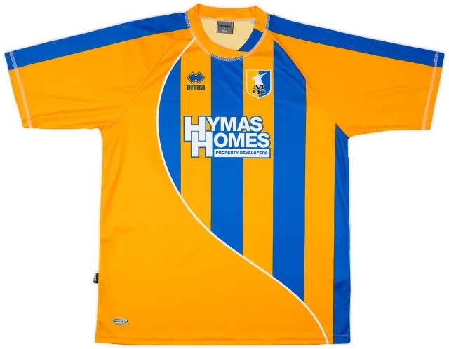 Errea 2010-11 Mansfield Town Home Shirt - 9/10 - (3XL)