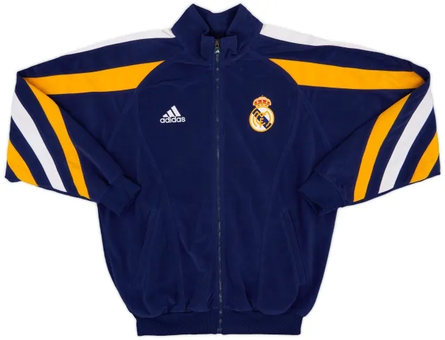 1998-99 Real Madrid adidas Track Jacket - 9/10 - (M)