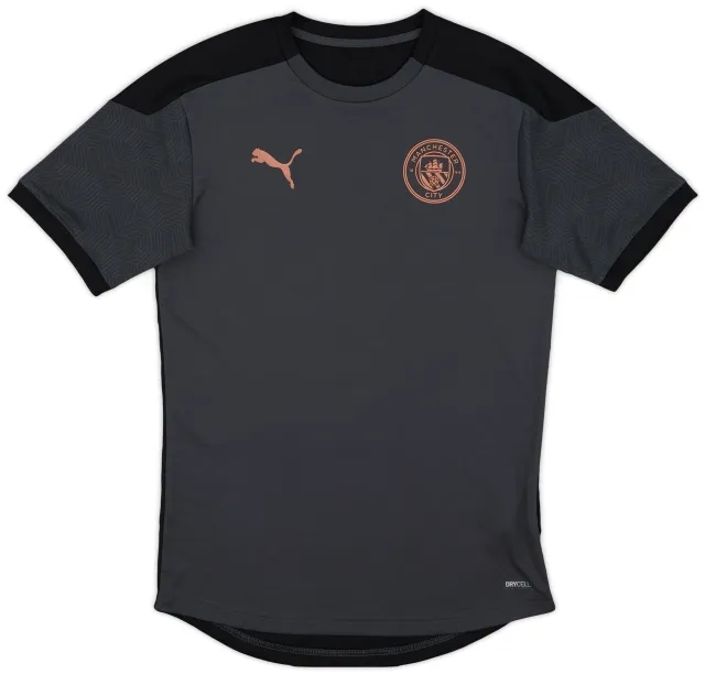 2020-21 Manchester City Puma Training Shirt - 8/10 - (S)