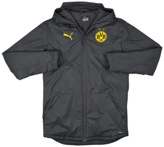 2020-21 Borussia Dortmund Puma Winter Jacket - 9/10 - (S)