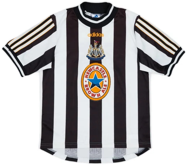 adidas 1997-99 Newcastle Home Shirt - 8/10 - (L.Boys)