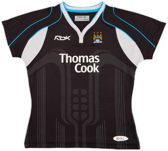 Reebok 2006-07 Manchester City Away Shirt (Women's S)