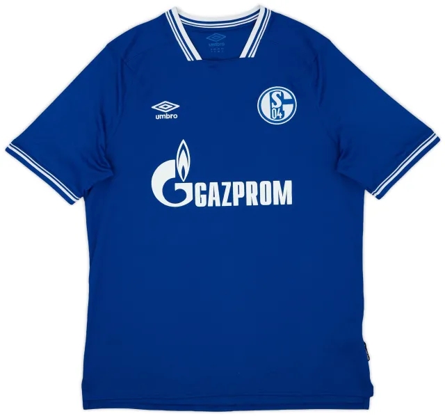 Umbro 2020-21 Schalke Home Shirt - 8/10 - (XL)