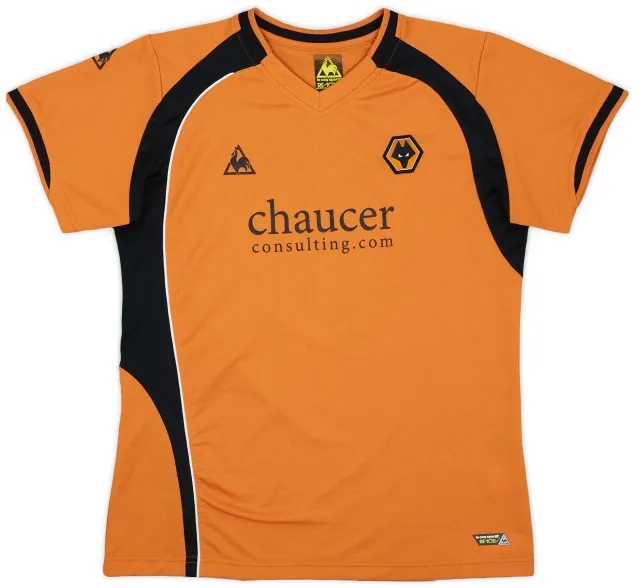LeCoqSportif 2008-09 Wolves Home Shirt - 8/10 - (Women's XL)